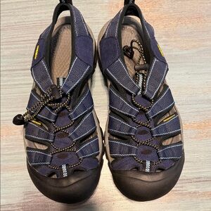 Keen Dark Blue and Black Sandals